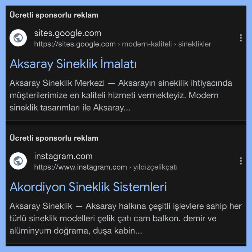 google ads reklam